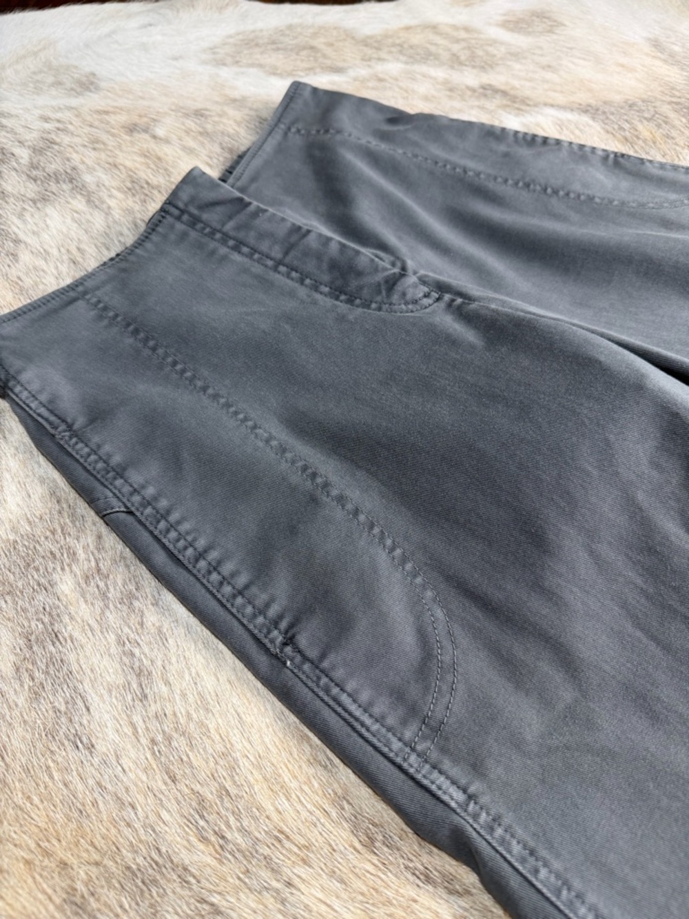OSKA Hose Birga Charcoal Barrel Leg Pants Architectural Pull-On Trousers Size 0 - Picture 3 of 14